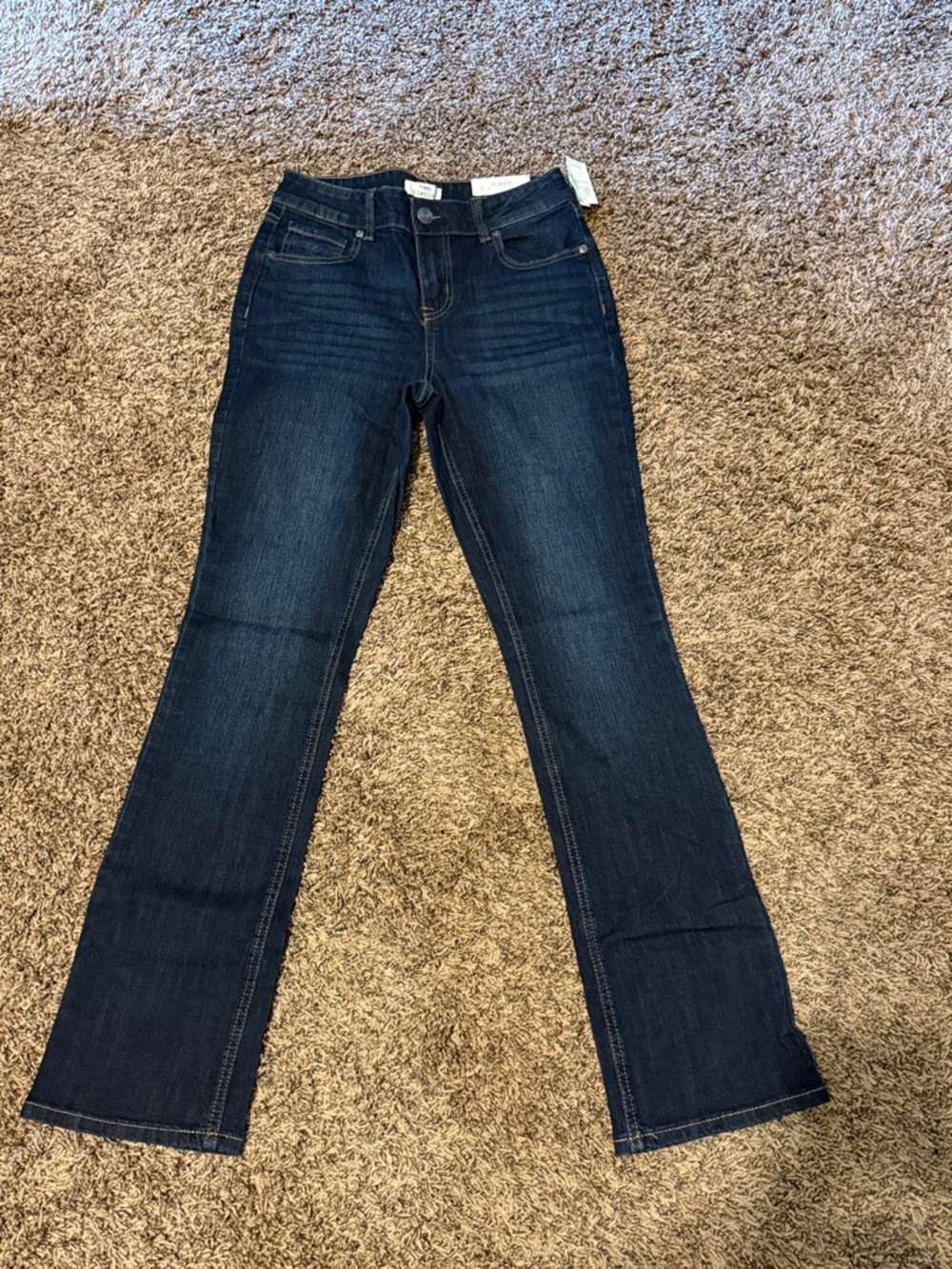 Maurices Dark Blue Wide Leg Jeans